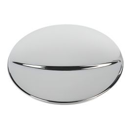Chrome ABS cover D.110, for Turboflow drain cover D.90 - NICOLL - Référence fabricant : 0411389