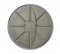 Capot chromé diamètre 110, pour bonde receveur de douche Turboflow diamètre 90 - NICOLL - Référence fabricant : SASC411389