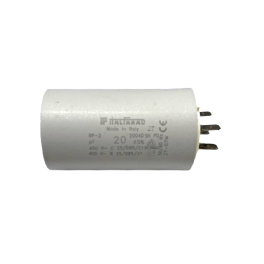 20µF Ersatz-Kondensator mit Kabelschuhen für SFA SANICOMPACT Zerkleinerer - SFA - Référence fabricant : CO100155