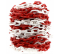 Chaine plastique rouge et blanche 7mm x 25 mètres. - WILMART - Référence fabricant : WILCH489701