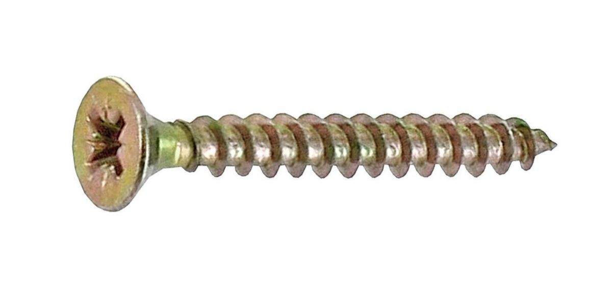 Pozidriv countersunk-head agglomerated screws ABI 3x16, 41 pcs.