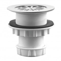 Bonde verticale PVC à visser ou à coller