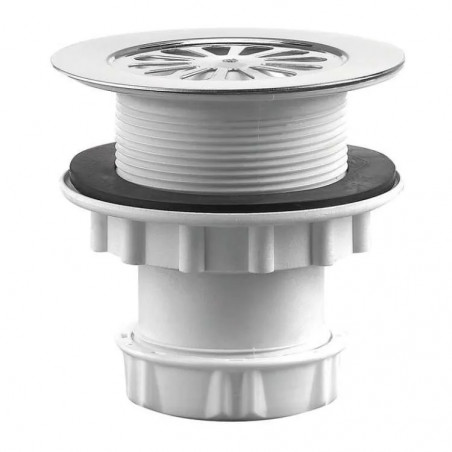 Bonde verticale PVC à visser ou à coller