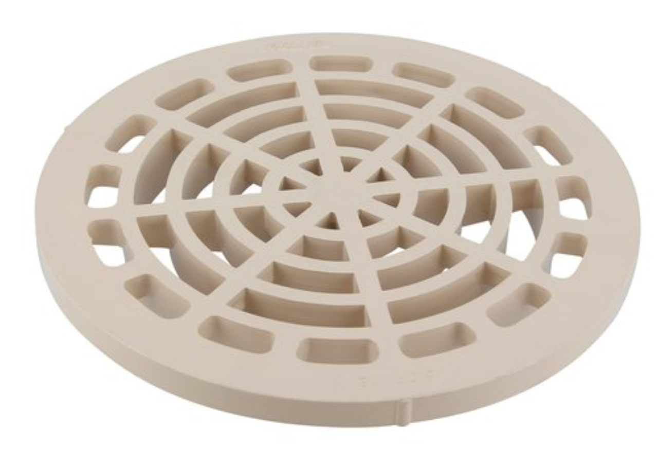 Grate 185 mm for NICOLL SCP11S yard drain, sand color