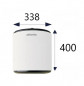 Compacte 15L elektrische boiler voor aanrecht, 1600W, D.33.8, H.40