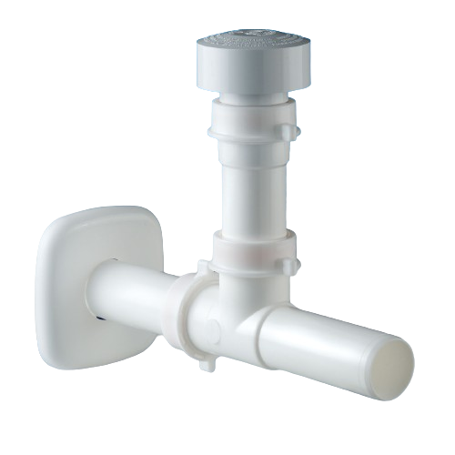Glu-Glu Stop" automatic anti-spill valve for washbasin and bidet, diameter 40 mm