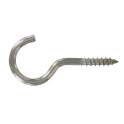 A2 stainless steel screw hook, 4x30mm, 5 pcs.