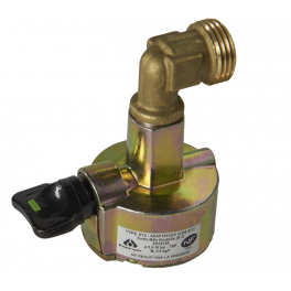 Adapterhahn Gasflasche für Anschlussventil Durchmesser 27 mm - Favex - Référence fabricant : 5110032
