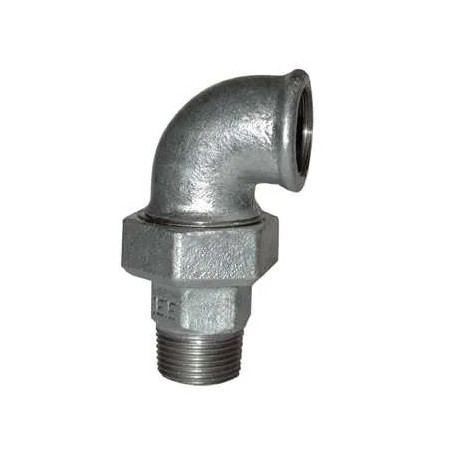 Coude union conique, 12x17, mâle femelle
