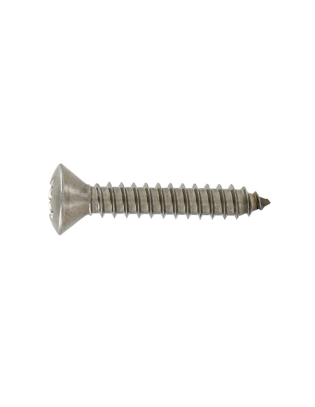 Countersunk-head tapping screw, stainless steel A4 3.5x13, 26 pcs.