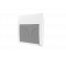 Radiateur électrique rayonnant SOLIUS NEO horizontal 500 W, boîtier digital programmable, blanc - Atlantic - Référence fabricant : ATLRA425422