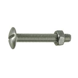 Stove bolt stainless steel A2 5x30mm, 12 pcs. - Vynex - Référence fabricant : 403420