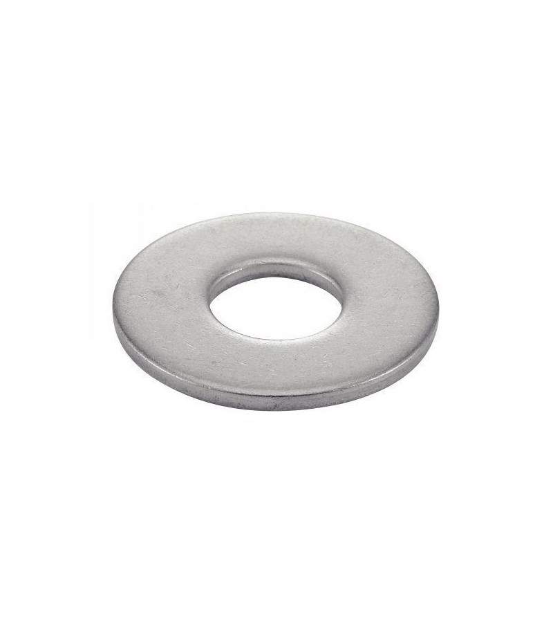 A2 stainless steel medium washer, 6mm diameter, 80 pcs.