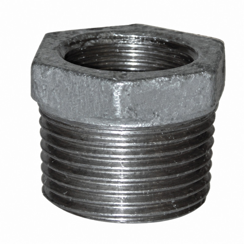 Verloopnippel 26x34, 20x27, M/F gegalvaniseerd Verloopnippel 26x34, 20x27, M/F gegalvaniseerd