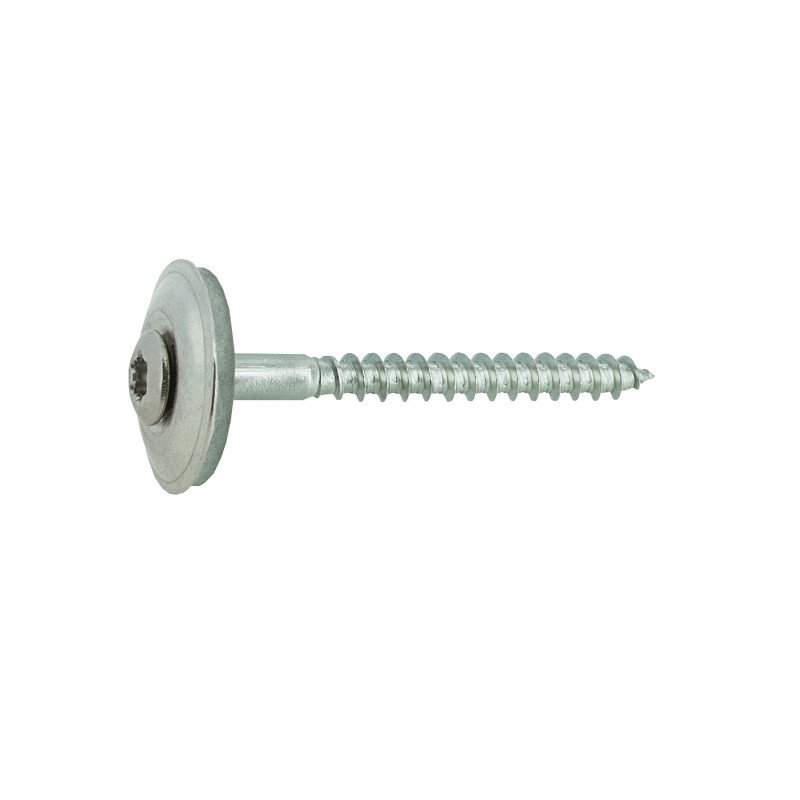 Ridge screw 4.5x60/45 in A2 stainless steel, 40 pcs.