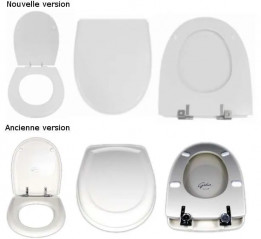 Abattant pour wc Gilia Blanc SELLES