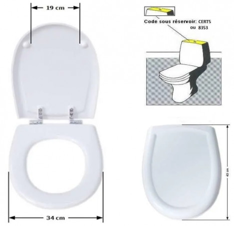 Gilia White Seat