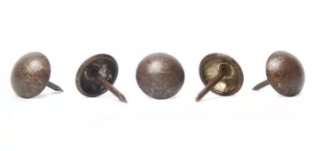 10mm old bronze upholstery nail, 46<span class='notranslate' data-dgexclude>grams</span>.