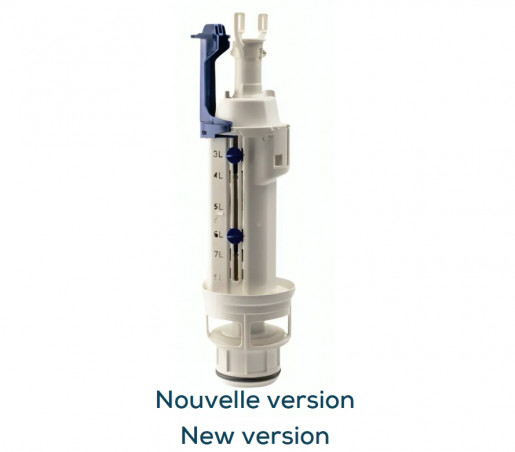 Mécanisme de chasse réservoir WC encastré ROCA Galiléo Duo, double volume AV0022500R - Image 3/5