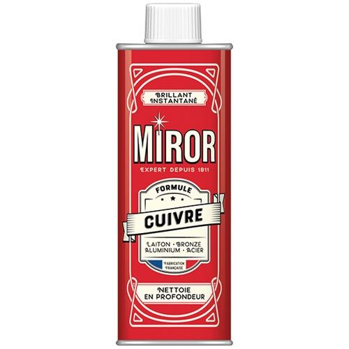 Limpiador Miror fórmula cobre, 250 ml