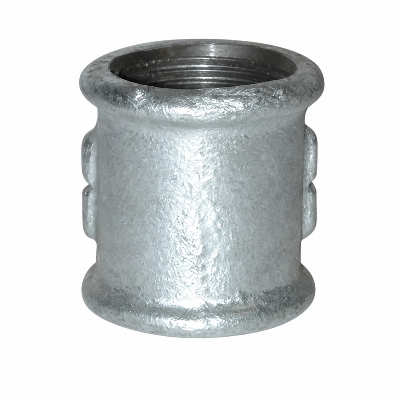 Manicotto 20x27, destra sinistra galvanizzato Manicotto 20x27, destra sinistra galvanizzato