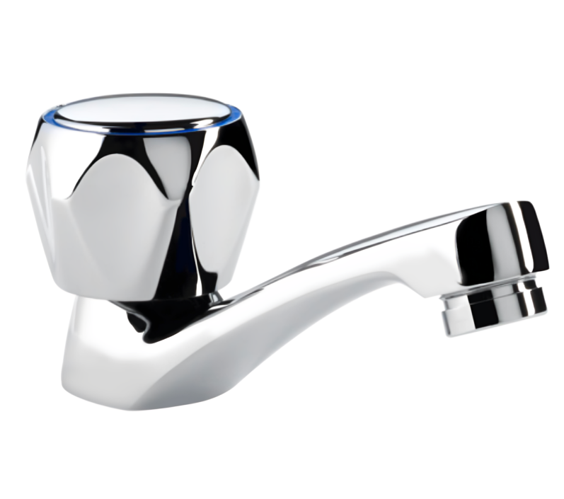 Single cold water washbasin faucet with<span class='notranslate' data-dgexclude>ceramic</span>head