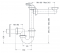 Space-saving drain for single sink - Lira - Référence fabricant : LIRSI9127918