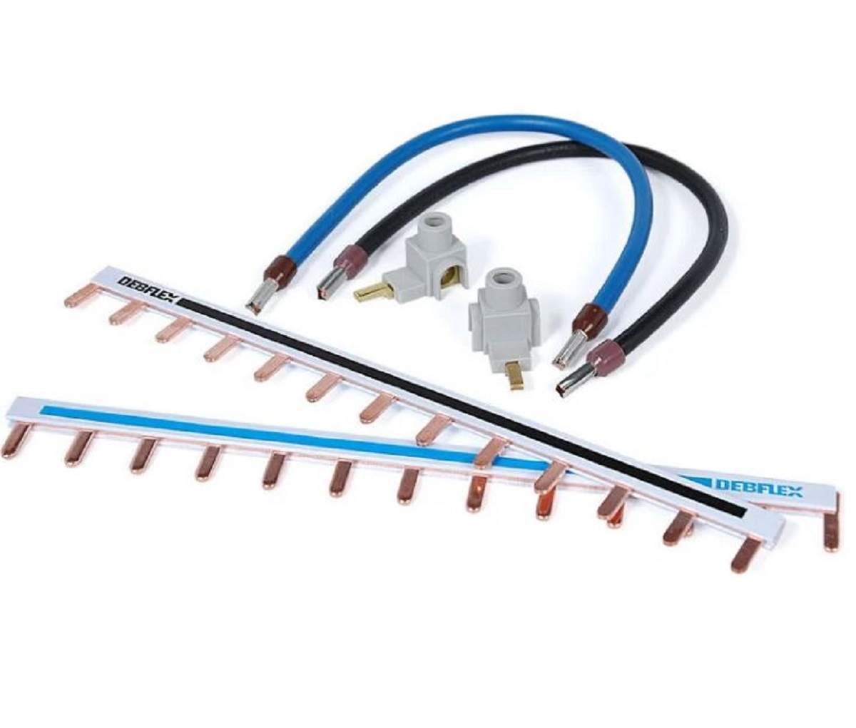 Wiring kit for electrical box, 1 row