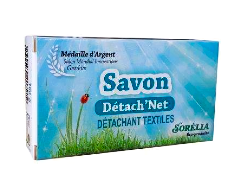 Détachant textile savon Detach'net 100g