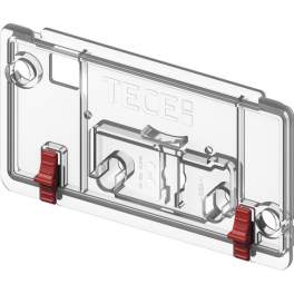 Transparent cover plate with latches for TECE support frame - TECE - Référence fabricant : 9820017