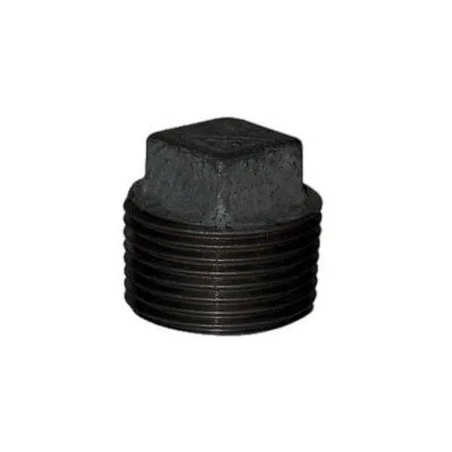 Stöpsel männlich 66x76 schwarz