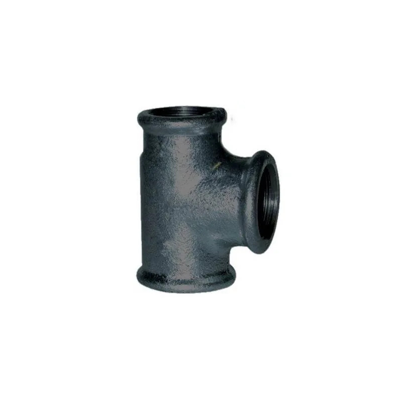 T reducida 90° hembra 26/20/26negro