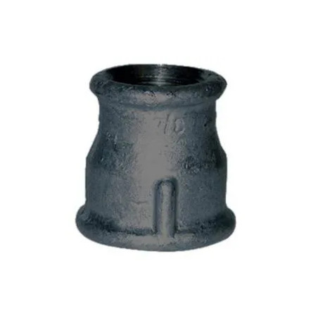 Manguito reducido 20x27 / 12x17, negro hembra