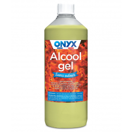 Alcool en gel sans odeur, 1 litre - Onyx Bricolage - Référence fabricant : F12050112SO