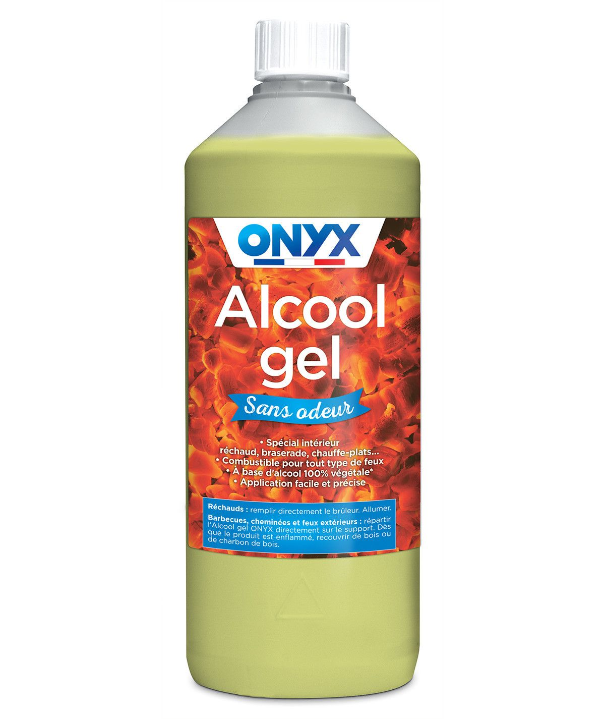 Odourless alcohol gel, 1 liter