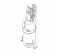 Válvula sólo para el mecanismo XS/XT - WISA - Référence fabricant : FLUME8050801521