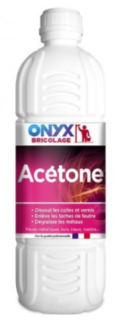 Acetone, 1 liter.