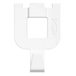 Fast & Fix wall hook, white, blister pack of 8 pieces - Fischer - Référence fabricant : 532760