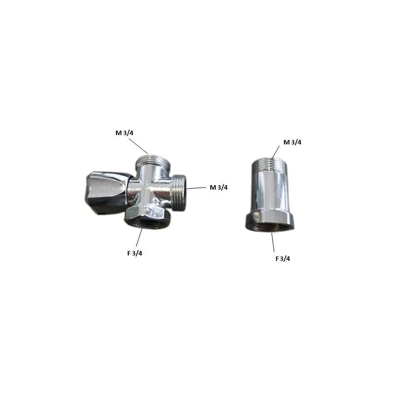 M.A.L. tap + extension MF 3/4 M.A.L. tap + extension MF 3/4
