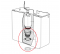 Bassin mécanisme de chasse réservoir WC apparent plastique AP, 251166 - Schwab - Référence fabricant : SCHBA7101646