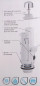 Universal dual-volume flush mechanism with special renovation cable, standard knobs and small holes
