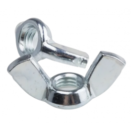 Wing nut diameter 6 mm, galvanized steel, 6 pcs. - Vynex - Référence fabricant : 749808