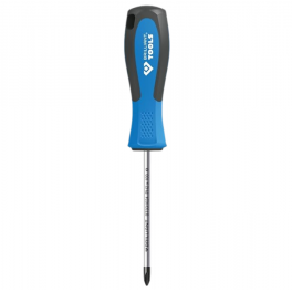 Phillips screwdriver PH2, magnetized, length 100 mm - BRILLIANT TOOLS - Référence fabricant : BT031007