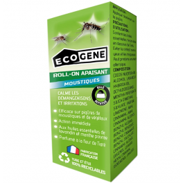 Gel apaisant démangeaisons et irritations piqûres moustiques, 7 ml - ECOGENE - Référence fabricant : 147447
