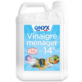 Household vinegar 14°, 5L can. - Onyx Bricolage - Référence fabricant : E45050503