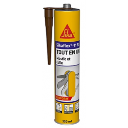 Sikaflex 11FC+ brown, 380g cartridge. - Sika - Référence fabricant : 68240029