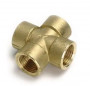 Cross 90° female 26x34 brass Cross 90° female 26x34 brass