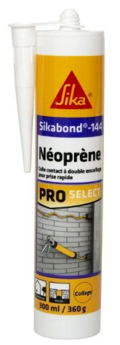 Sikabond 144 adhesivo de neopreno, cartucho de 380 g.