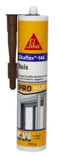 Sikaflex 146 brown wood, 380g cartridge.