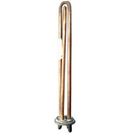 Heating element with round flange 1000W - 30 cm - Placelec - Référence fabricant : REB10201